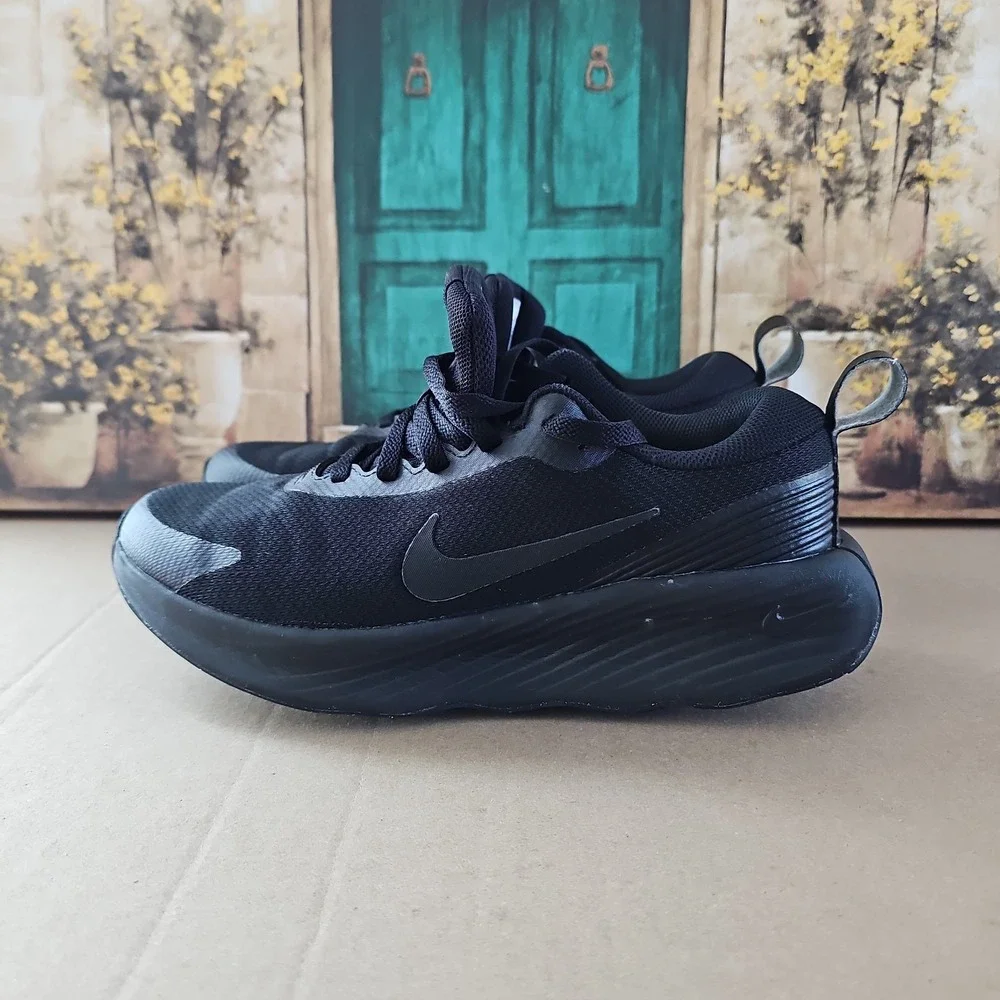 Nike Promina Womens 9 Triple Black Shoes Sneakers Athletic Running FV6343-001